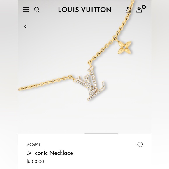New! Louis Vuitton Iconic Necklace - Picture 2 of 7